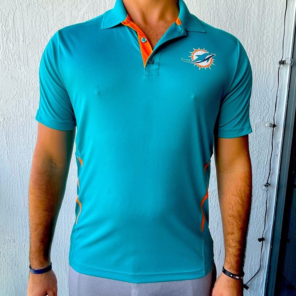 Miami Dolphins Dry-fit Polo